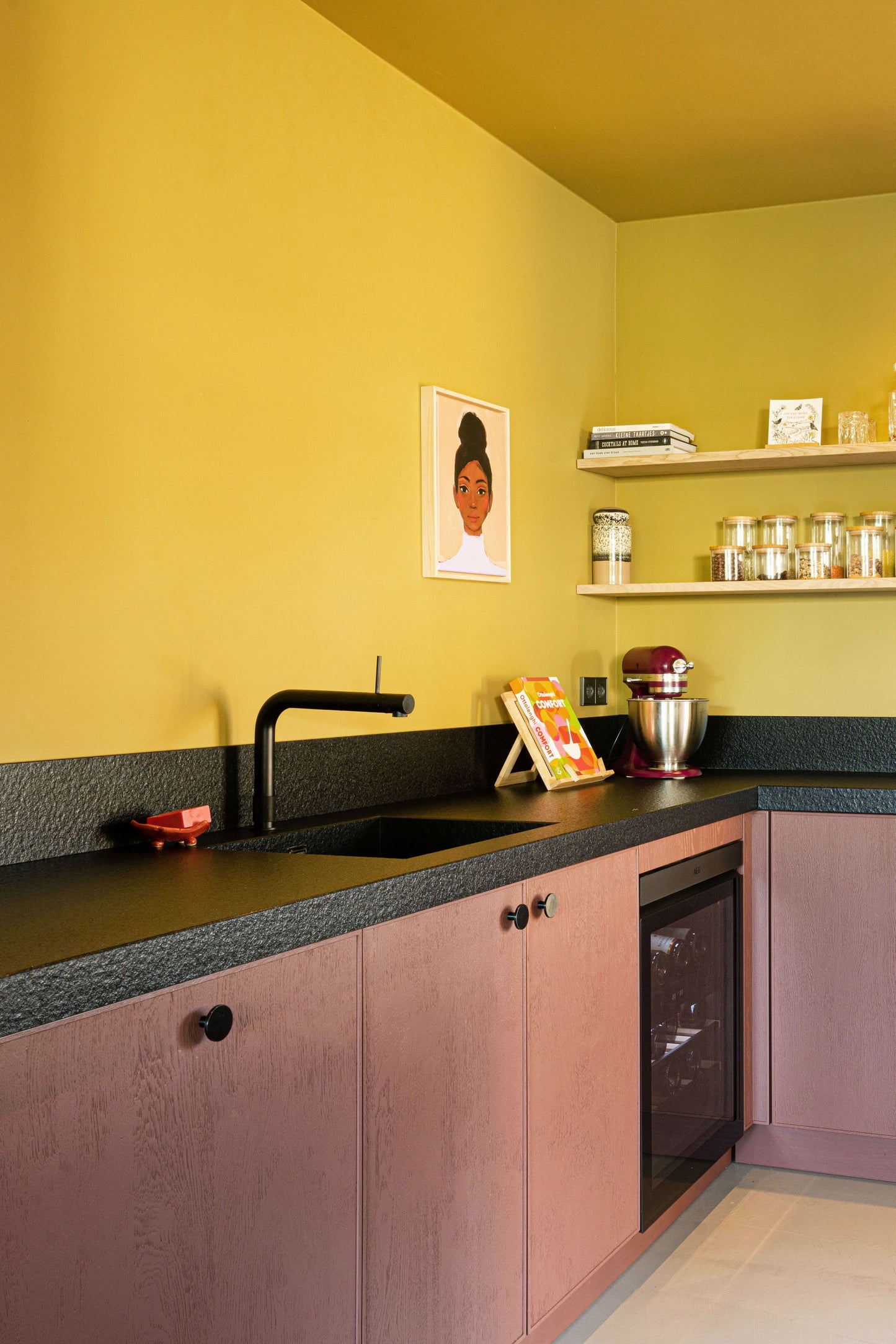 Keuken met Gietvloer Afwerking