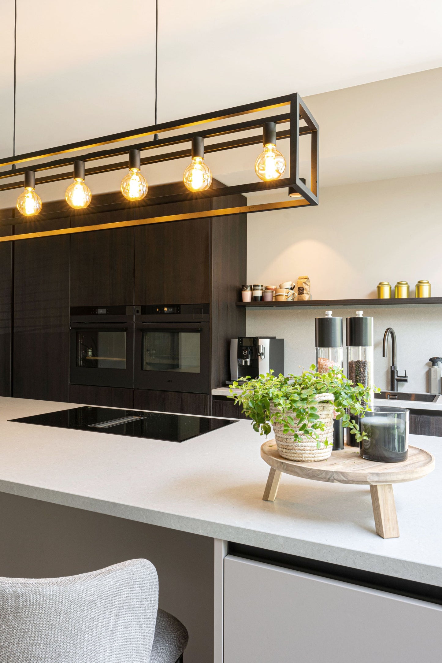 Maatwerk keuken met PVC-vloer