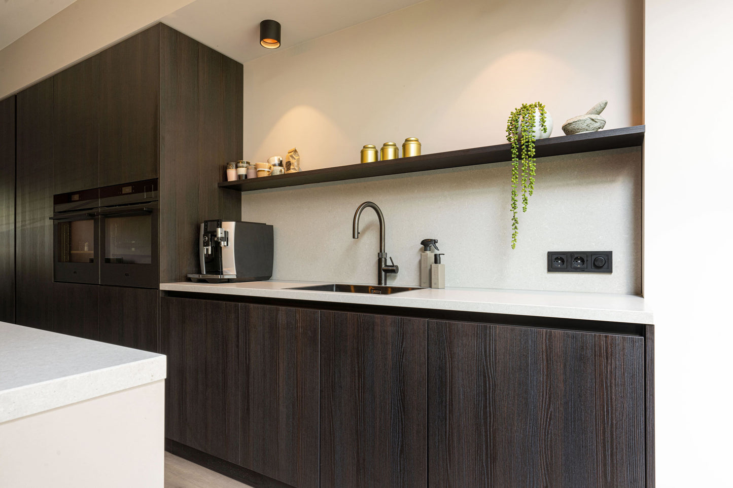 Maatwerk keuken met PVC-vloer