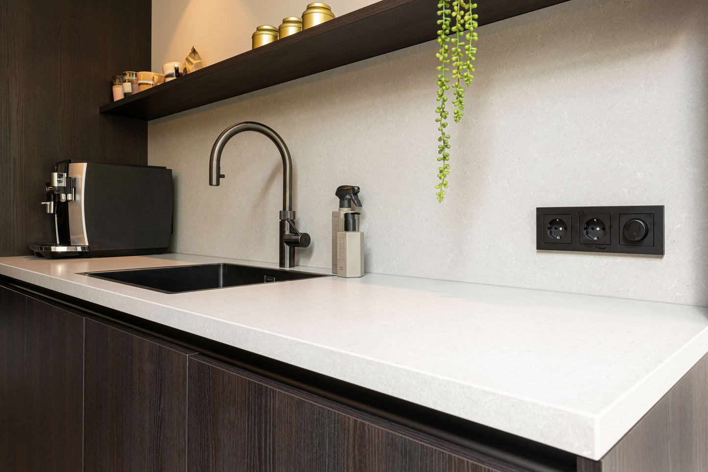 Maatwerk keuken met PVC-vloer