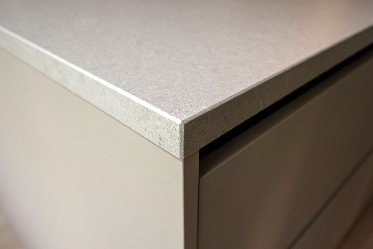 Maatwerk keuken met PVC-vloer