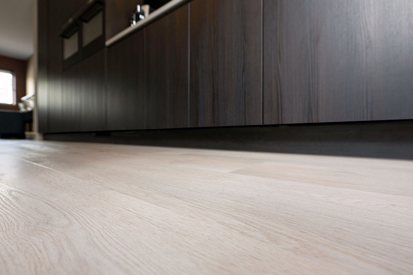 Maatwerk keuken met PVC-vloer